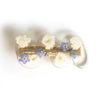 GIBOU BARRETTE ONDULÉE AVEC FLEURS SÉCHÉES
