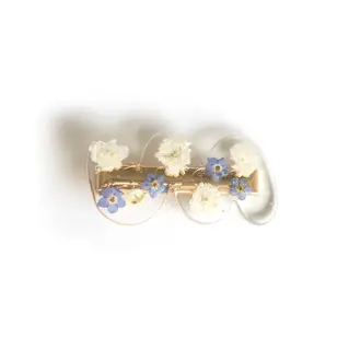 GIBOU BARRETTE ONDULÉE AVEC FLEURS SÉCHÉES
