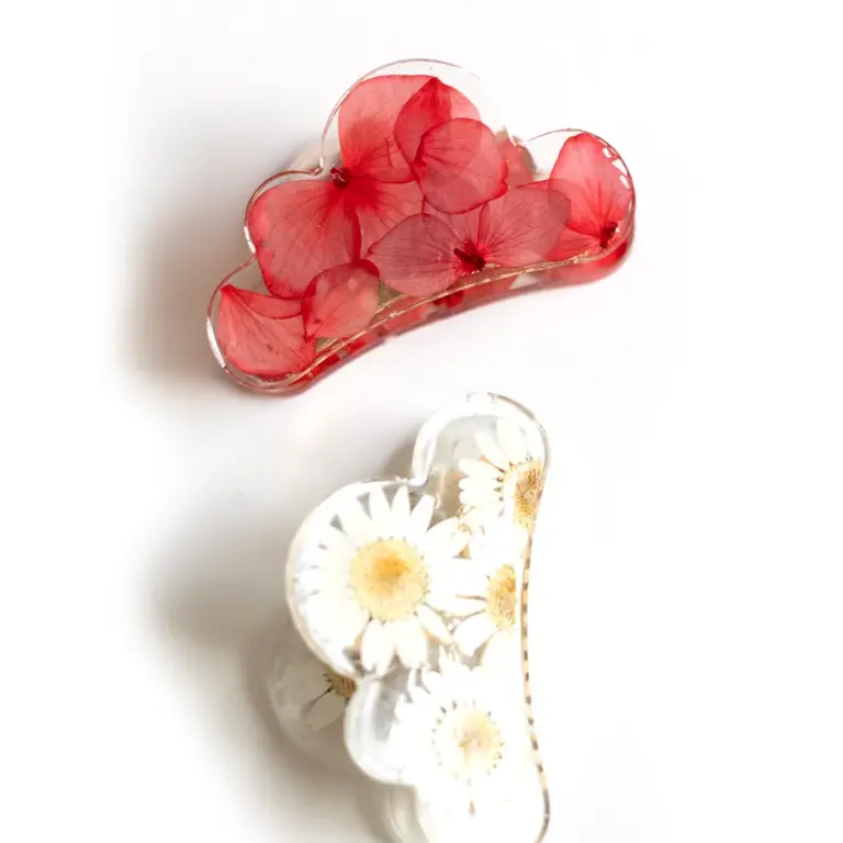 GIBOU PINCE À CHEVEUX NUAGE AVEC FLEURS SÉCHÉES - MARGUERITE