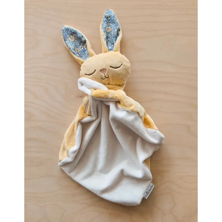 VEILLE SUR TOI SLEEPY MARCEL BUNNY LOVEY - FLORAL YELLOW