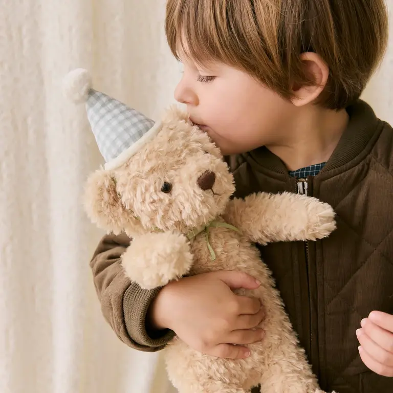 SNUGGLE BUNNIES PELUCHE - ARTHUR L'OURS DE FÊTE - VICHY