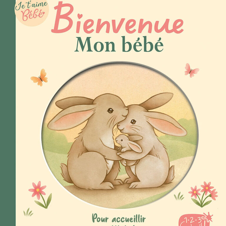 1,2,3 SOLEIL! LIVRE - BIENVENUE MON BÉBÉ