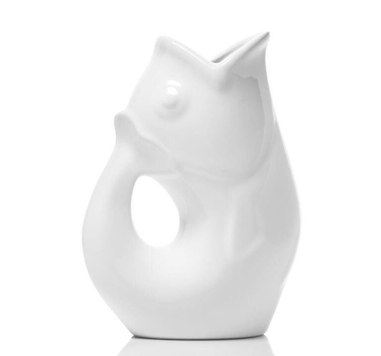 GURGLE POT PICHET À BOISSON 42 OZ - BLANC