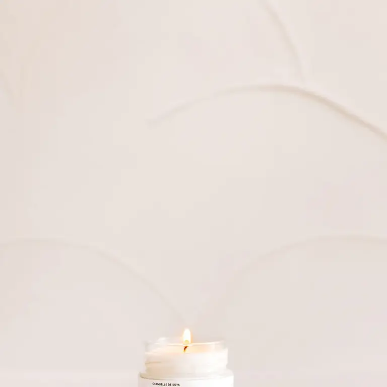 MARÉE CHANDELLE CHANDELLE DE SOYA - POIRE BLANCHE ET PAPAYE