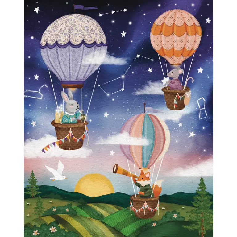 ONCE UPON A PUZZLE MINI PUZZLE 40 PCS - SKY HIGH FRIENDS