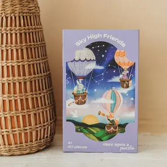 ONCE UPON A PUZZLE MINI PUZZLE 40 PCS - SKY HIGH FRIENDS