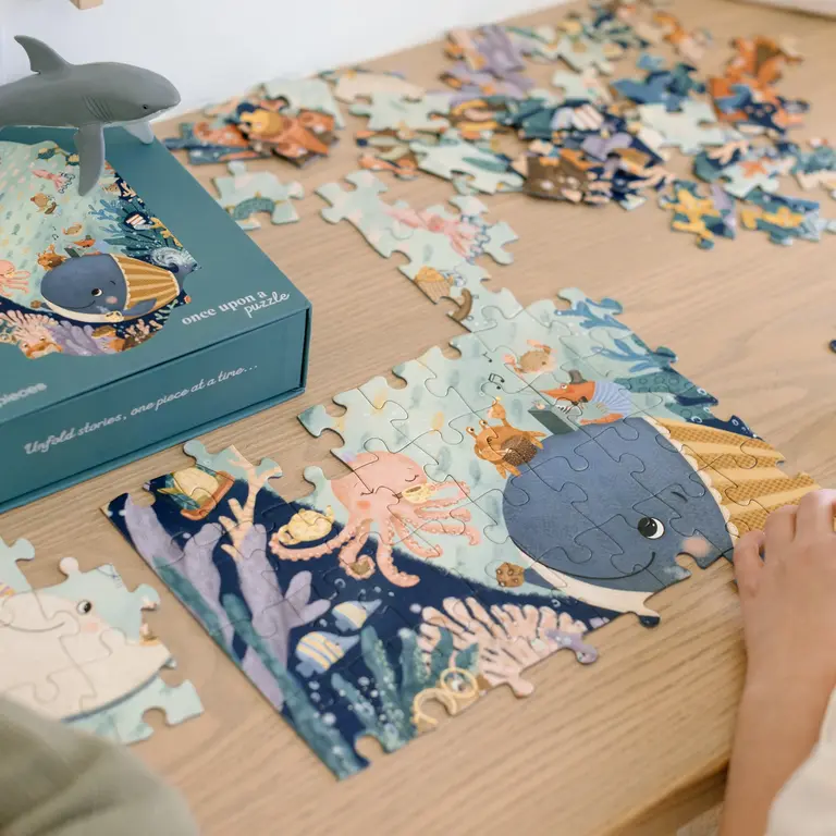 ONCE UPON A PUZZLE PUZZLE 100 PCS - CONTES DES PROFONDEURS