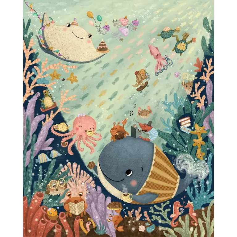 ONCE UPON A PUZZLE 100 PCS PUZZLE - TALES FROM THE DEEP