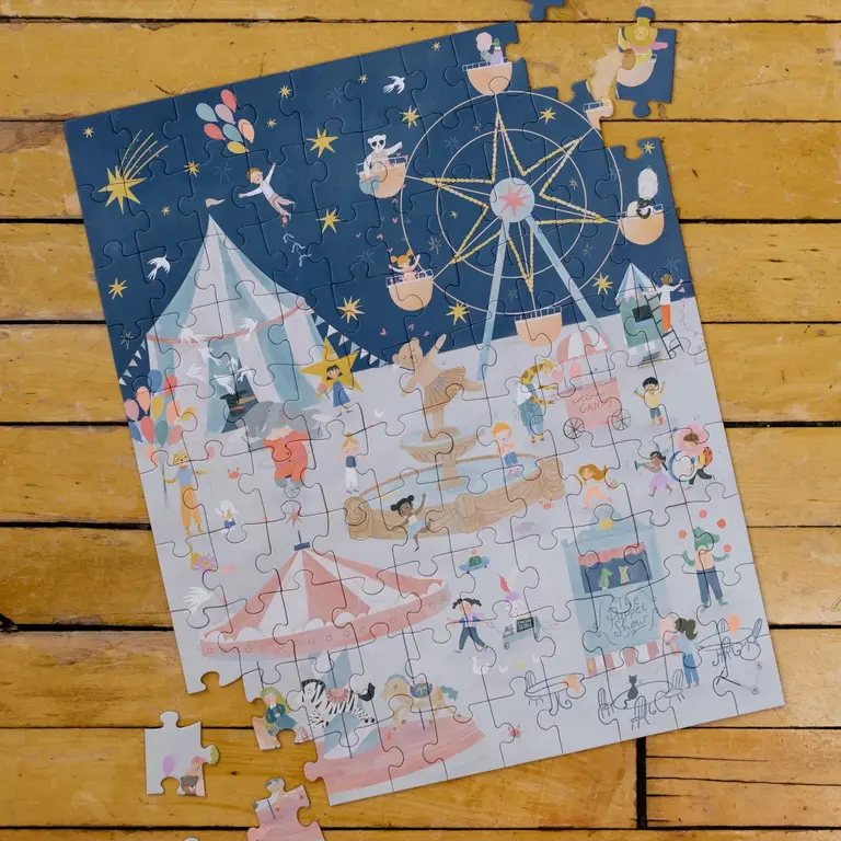 ONCE UPON A PUZZLE PUZZLE 100 PCS - LE CARNAVAL DES MERVEILLES