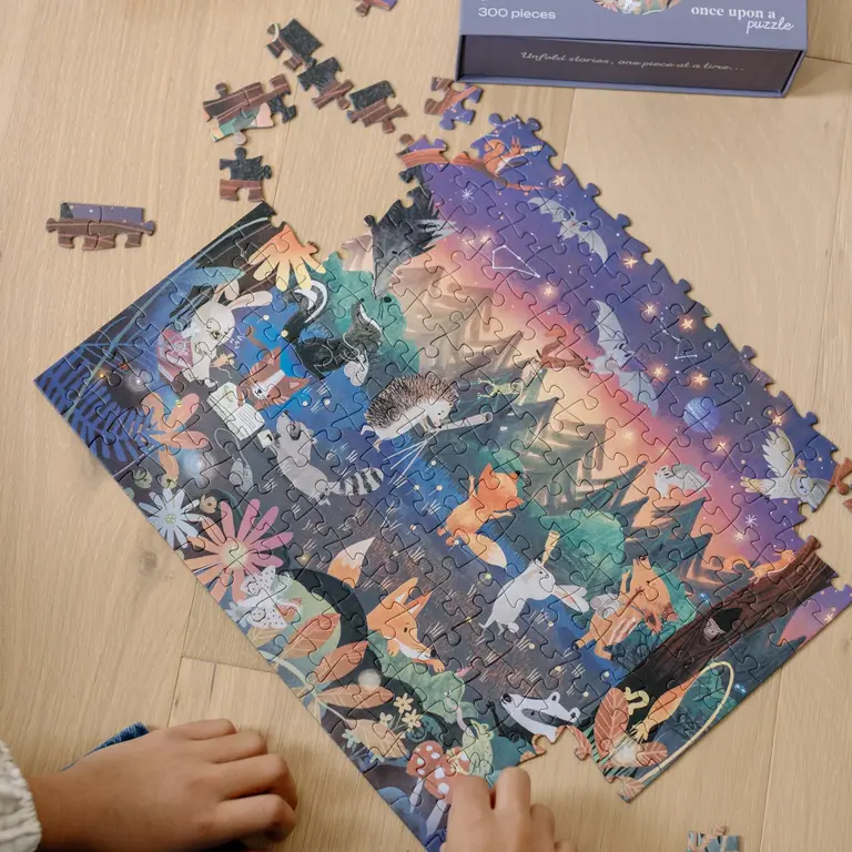 ONCE UPON A PUZZLE PUZZLE 300 PCS - SOTTISES SOUS LE CLAIR DE LUNE