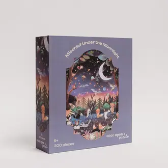 ONCE UPON A PUZZLE PUZZLE 300 PCS - SOTTISES SOUS LE CLAIR DE LUNE