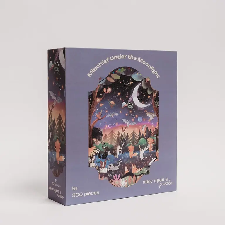 ONCE UPON A PUZZLE PUZZLE 300 PCS - SOTTISES SOUS LE CLAIR DE LUNE