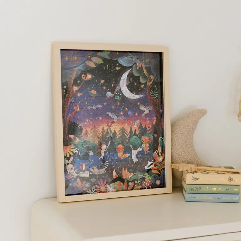 ONCE UPON A PUZZLE PUZZLE 300 PCS - SOTTISES SOUS LE CLAIR DE LUNE