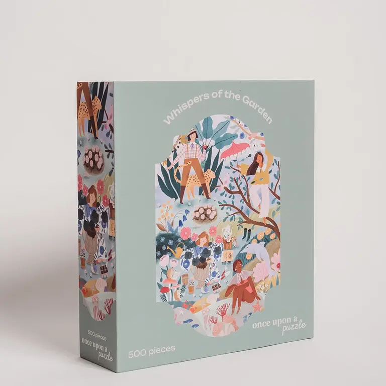 ONCE UPON A PUZZLE PUZZLE 500 PCS - MURMURES DU JARDIN