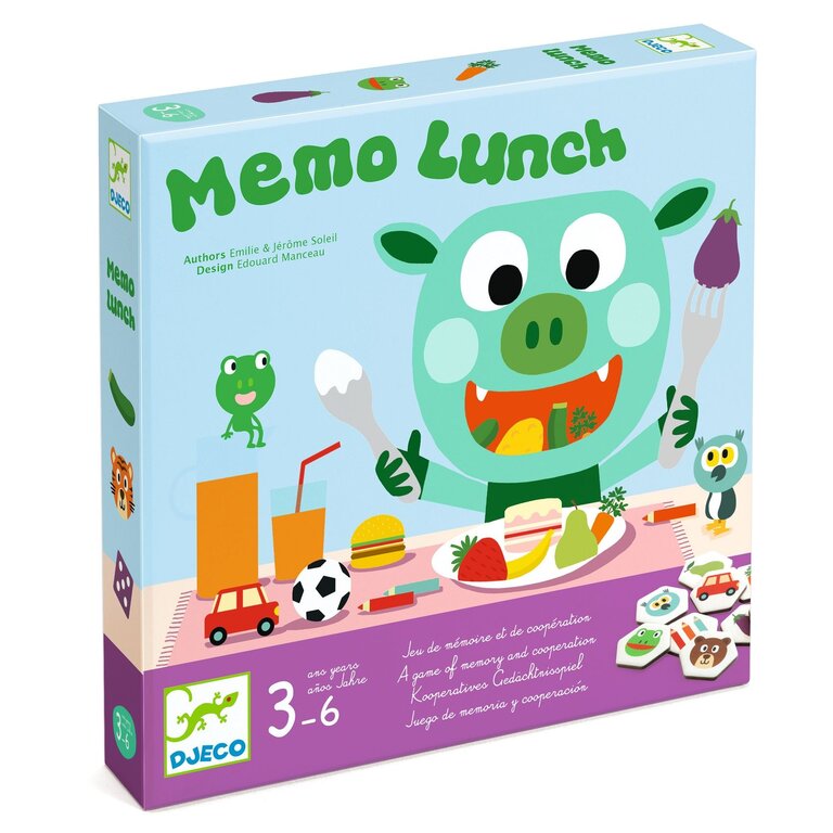 DJECO JEU DE MÉMOIRE - LUNCH