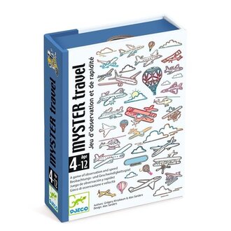 DJECO JEU DE CARTES - MYSTER TRAVEL
