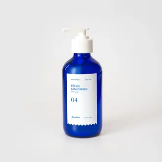 FLAMBETTE SAVON À MAINS 8 OZ - PÊCHE & GINGEMBRE