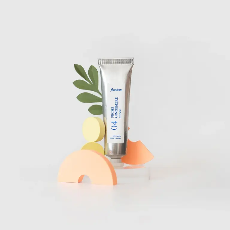 FLAMBETTE CRÈME À MAINS - PÊCHE & GINGEMBRE