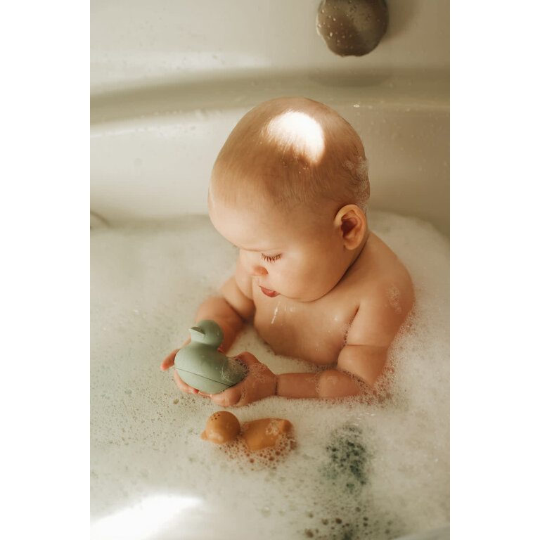 MINIKA DUO DE JOUETS POUR LE BAIN - SAGE/LEAF