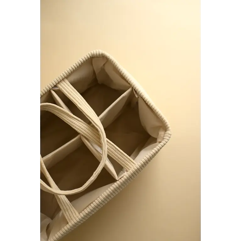 MINIKA PANIER ORGANISATEUR DE COUCHES - CREAM
