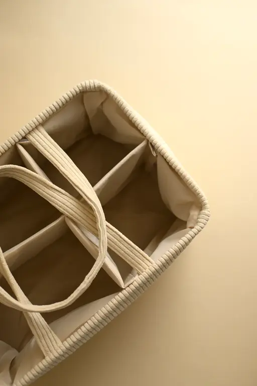 MINIKA PANIER ORGANISATEUR DE COUCHES - CREAM