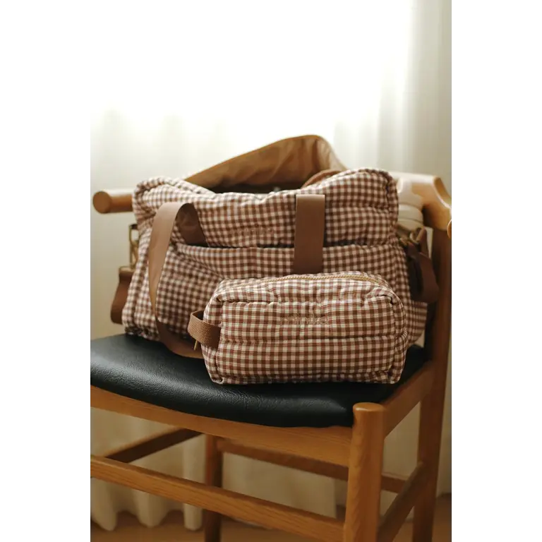 MINIKA POCHETTE - VICHY BRUN