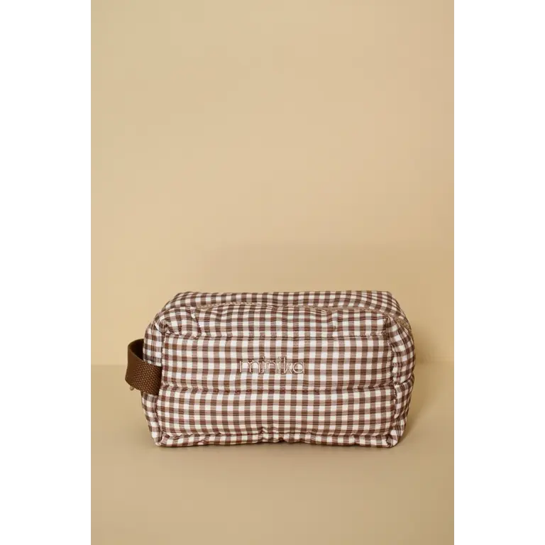 MINIKA POCHETTE - VICHY BRUN
