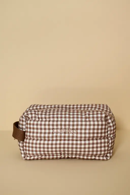 MINIKA POCHETTE - VICHY BRUN