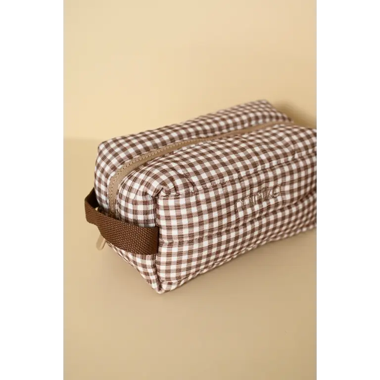MINIKA POCHETTE - VICHY BRUN