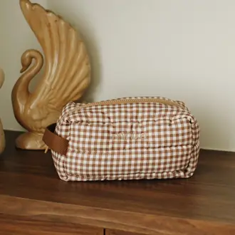 MINIKA POCHETTE - VICHY BRUN