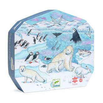 DJECO PUZZLE SILHOUETTE - DOUCEUR POLAIRE 54 PCS