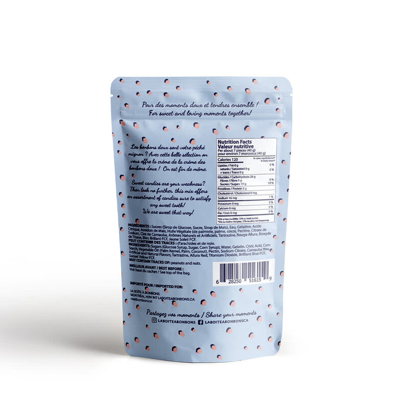 LA BOITE À BONBONS MÉLANGE DOUX 150g