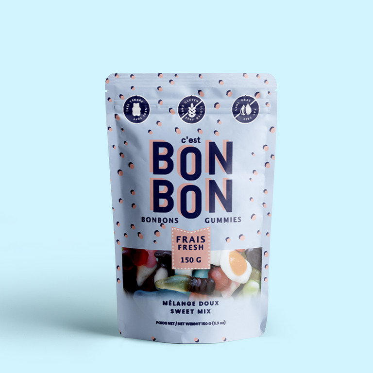 LA BOITE À BONBONS MÉLANGE DOUX 150g