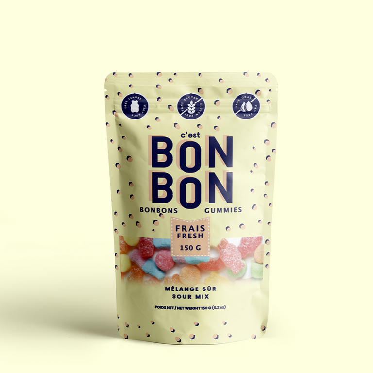 LA BOITE À BONBONS MÉLANGE SÛR 150g