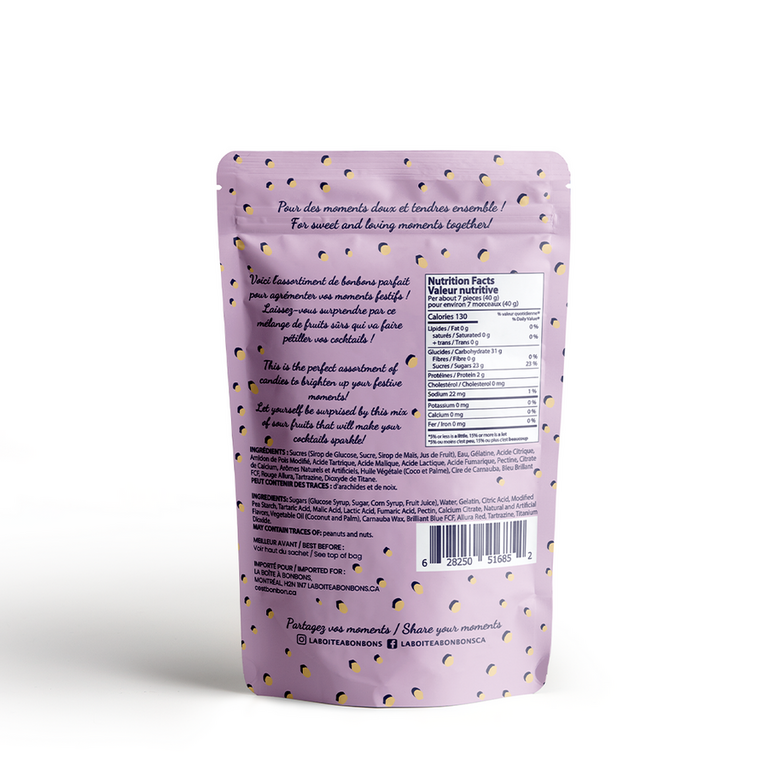 LA BOITE À BONBONS COCKTAIL SÛR 150g