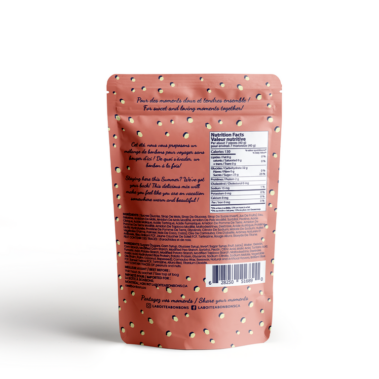 LA BOITE À BONBONS SÉLECTION DE L'ÉTÉ 150g