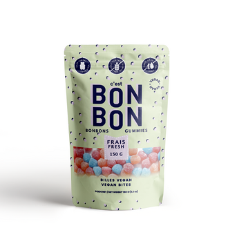 LA BOITE À BONBONS BILLES VÉGANES AUX FRUITS 150g
