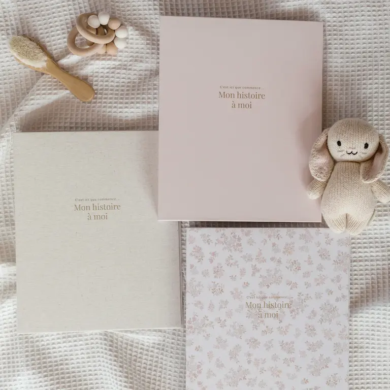 LE PETIT TABLEAU NOIR ALBUM DE NAISSANCE - ROSE