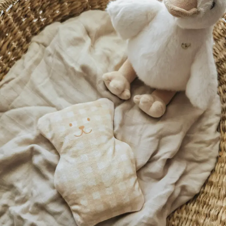 BÉKÉ BOBO PETIT OURSON THÉRAPEUTIQUE - BISCUIT