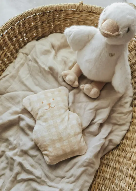 BÉKÉ BOBO PETIT OURSON THÉRAPEUTIQUE - BISCUIT