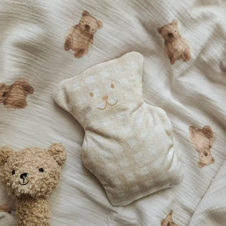 BÉKÉ BOBO PETIT OURSON THÉRAPEUTIQUE - BISCUIT