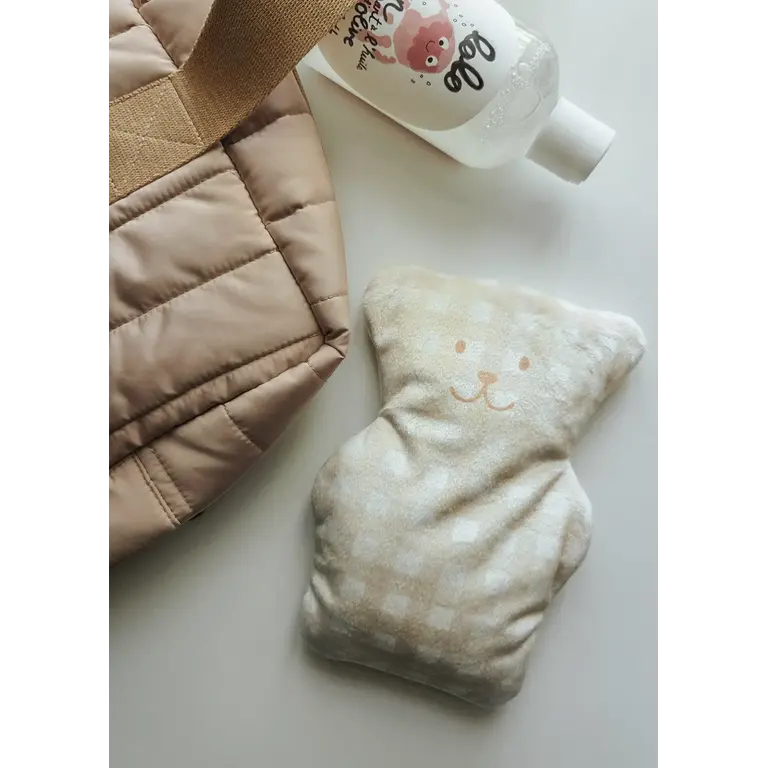 BÉKÉ BOBO PETIT OURSON THÉRAPEUTIQUE - BISCUIT