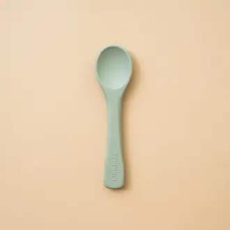 MINIKA CUILLÈRE EN SILICONE - SAUGE