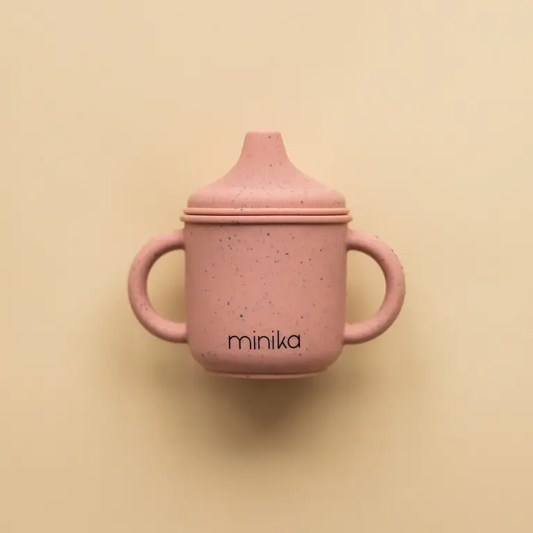 MINIKA VERRE À BEC EN SILICONE - SORBET