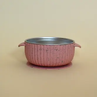 MINIKA BOL EN ACIER À SUCCION - SORBET