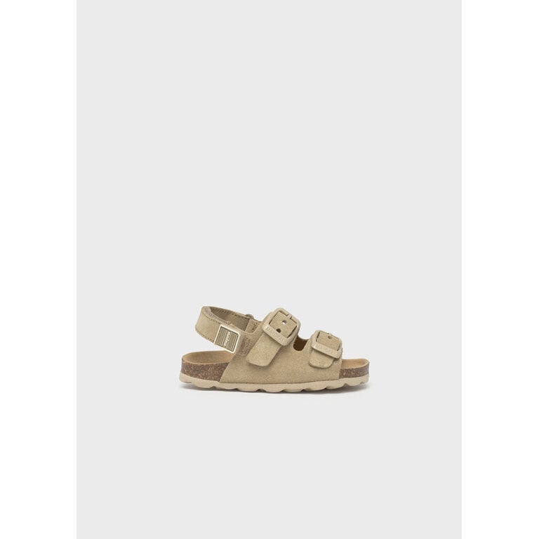 MAYORAL GENUINE SUEDE SANDALS - SAND