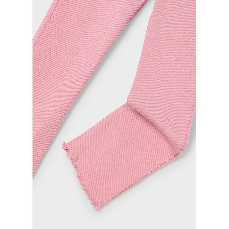 MAYORAL LEGGING ÉVASÉ CÔTELÉ - ROSÉ