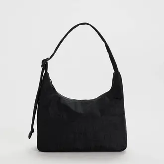 BAGGU MINI SAC À ÉPAULE EN NYLON - NOIR