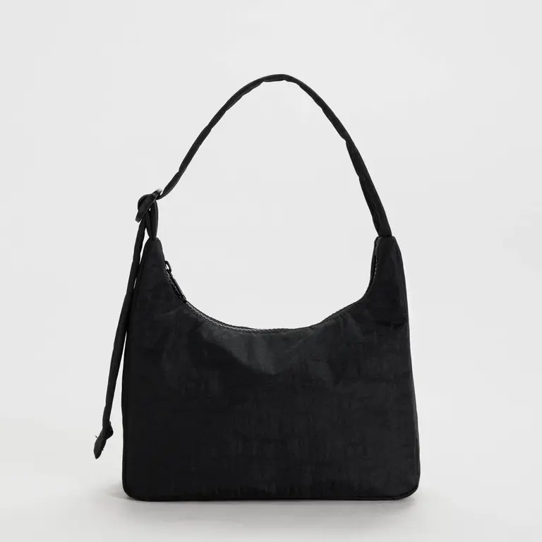 BAGGU MINI SAC À ÉPAULE EN NYLON - NOIR