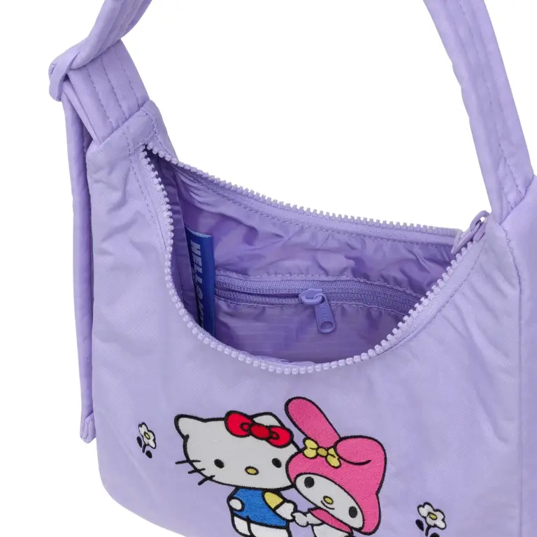 BAGGU MINI SAC À ÉPAULE EN NYLON - HELLO KITTY & MY MELODY